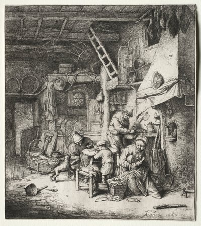 La Famille, 1647 - Adriaen Jansz. van Ostade