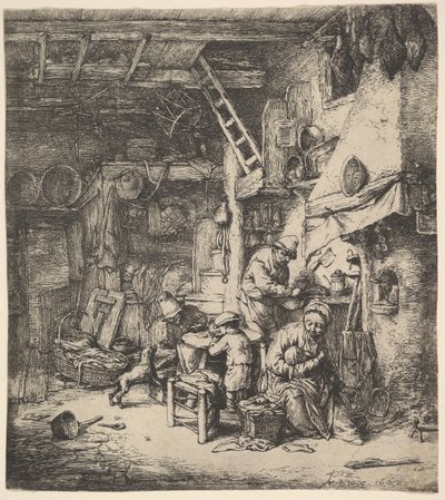 La Famille - Adriaen Jansz. van Ostade