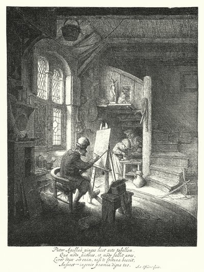 Le peintre - Adriaen Jansz. van Ostade