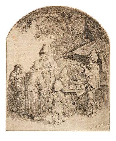Le Charlatan - Adriaen Jansz. van Ostade