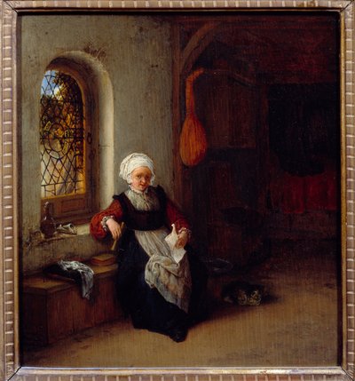 La femme à la lettre - Adriaen Jansz. van Ostade