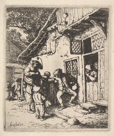Musiciens Itinérants - Adriaen Jansz. van Ostade