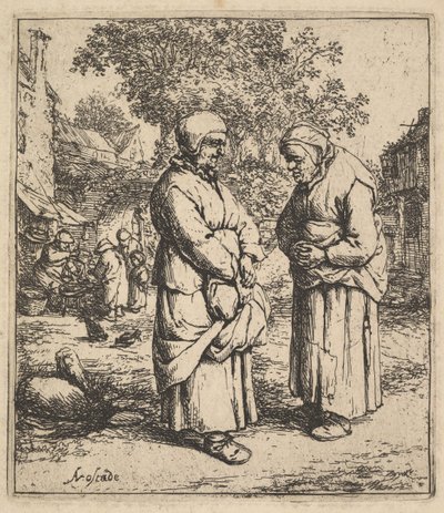 Deux commères, 1610-85 - Adriaen Jansz. van Ostade
