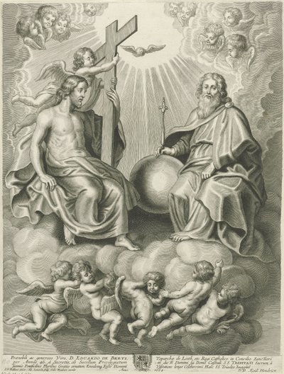 Triomphe de la Sainte Trinité - Adriaen Lommelin