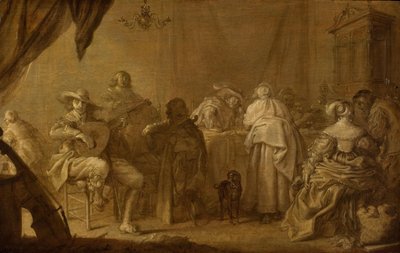 Une fête musicale - Adriaen Pietersz van de Venne