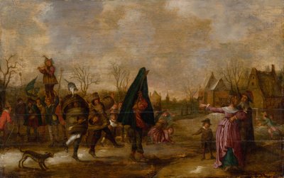 Procession de carnaval - Adriaen Pietersz van de Venne