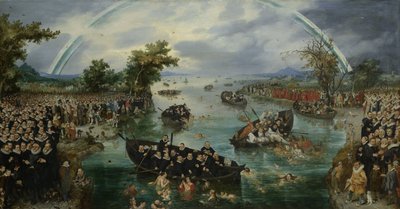 Pêche des âmes, 1614 - Adriaen Pietersz van de Venne