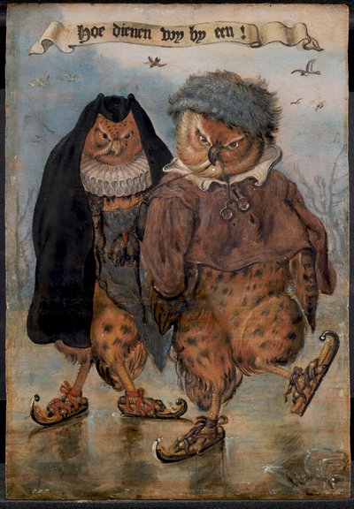 Comme nous allons bien ensemble - Adriaen Pietersz van de Venne