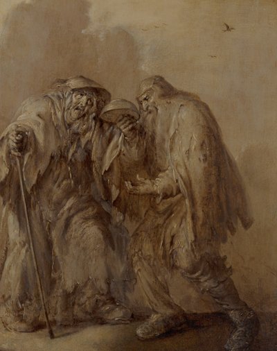 Les mendiants - Adriaen Pietersz. van de Venne