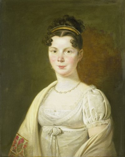 Portrait de Wilhelmina Maria Haack - Adriaen de Lelie