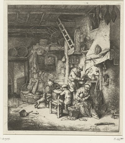 Famille paysanne à l