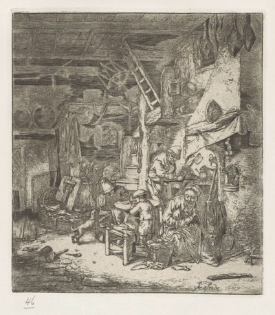 Famille paysanne à l