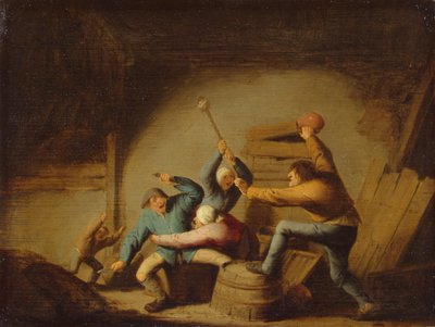 Bagarre - Adriaen van Ostade