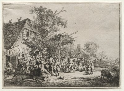 Fête Sous la Treille - Adriaen van Ostade