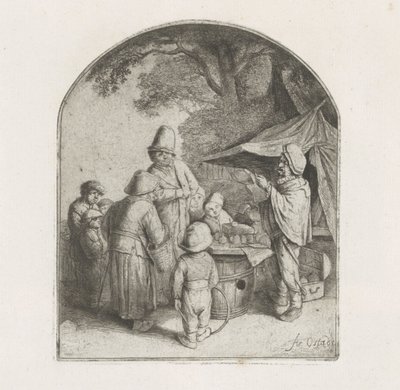 Personnages près d
