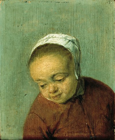 Tête de fille - Adriaen van Ostade
