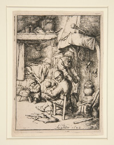 Le père de famille - Adriaen van Ostade
