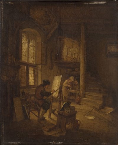 Peintre dans son atelier - Adriaen van Ostade