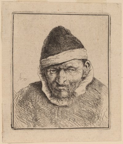 Paysanne portant un Bonnet Pointu - Adriaen van Ostade