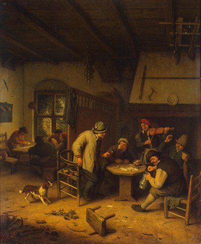 Paysans dans une taverne - Adriaen van Ostade
