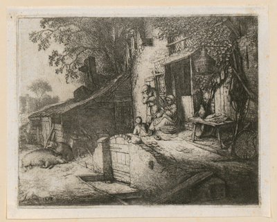 Fileuse - Adriaen van Ostade