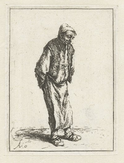 Paysage avec deux vaches - Adriaen van Ostade