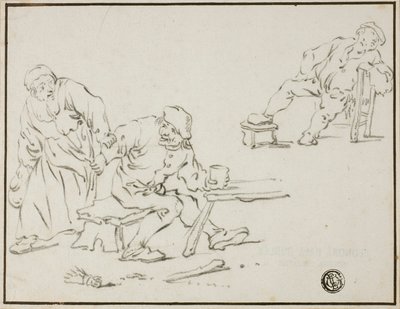Scène de taverne - Adriaen van Ostade
