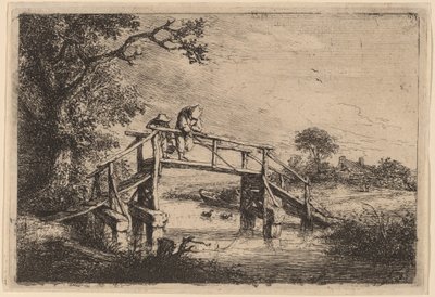 Le pêcheur à la ligne - Adriaen van Ostade