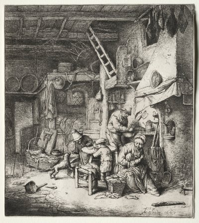 La Famille - Adriaen van Ostade