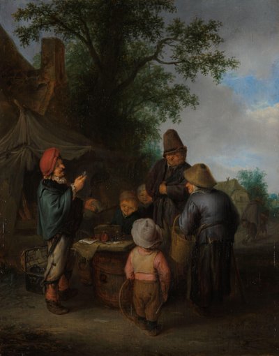 Le charlatan - Adriaen van Ostade