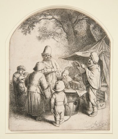 Le charlatan - Adriaen van Ostade