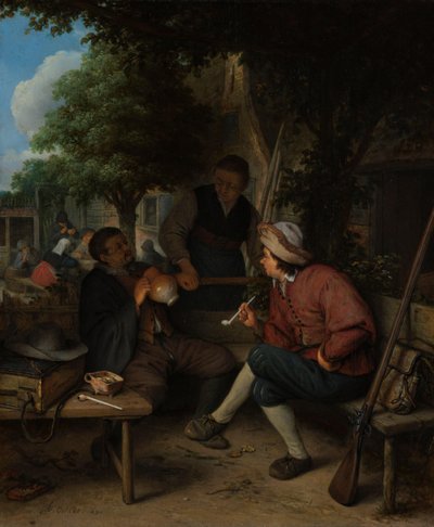 Voyageurs au repos - Adriaen van Ostade