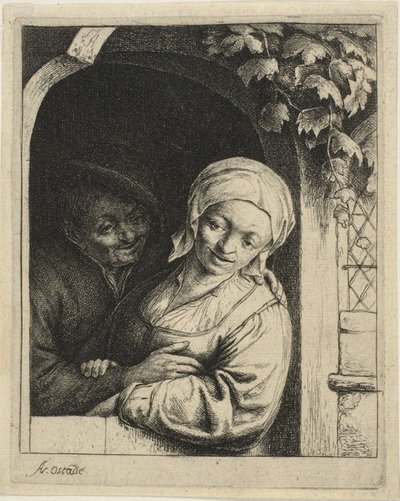 Romance villageoise - Adriaen van Ostade