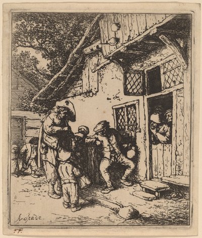Musiciens ambulants - Adriaen van Ostade