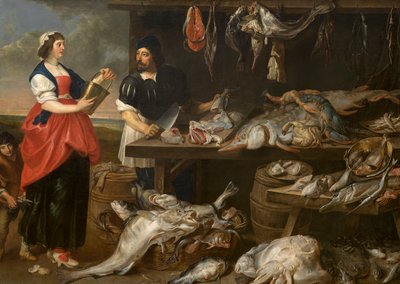 Étal de poissonnier - Adriaen van Utrecht