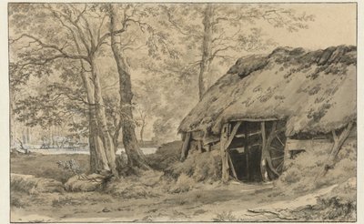 Une cabane ou une bergerie dans les bois - Adriaen van de Velde