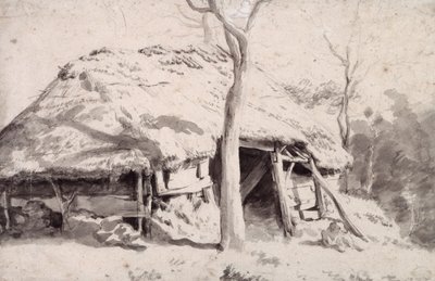 Un enclos à moutons dans la forêt - Adriaen van de Velde