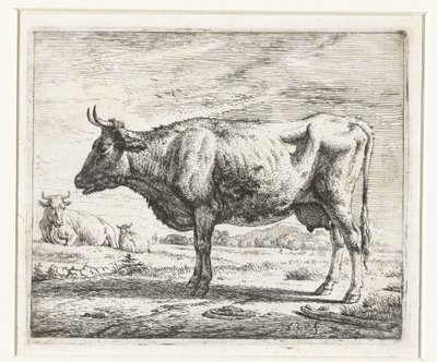 Deux vaches et un mouton - Adriaen van de Velde