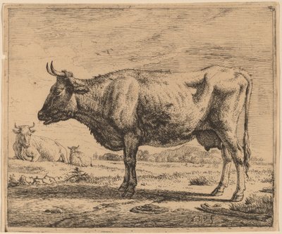 Deux Vaches et un Mouton - Adriaen van de Velde
