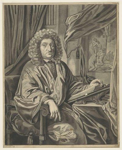 Portrait de Johannes Roos - Adriaen van der Werff