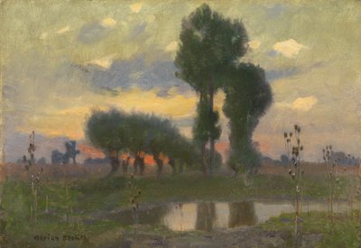 Soirée sur la plaine - Adrian Scott Stokes