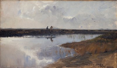 Chasseurs sur la lande au nord de Skagen - Adrian Scott Stokes