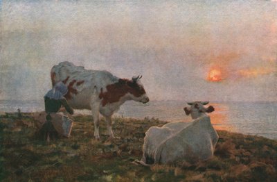 Le Soleil couchant, vers 1897, vers 1930 - Adrian Stokes