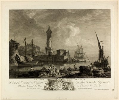 Port près de Naples - Adrian Zingg