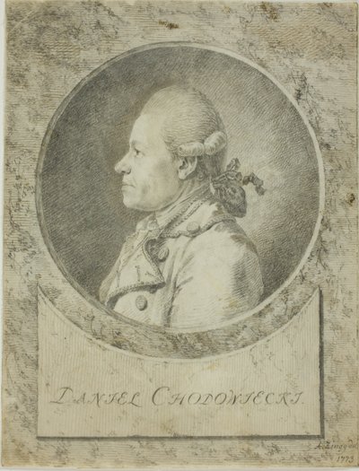 Profil de Daniel Chodowiecki - Adrian Zingg