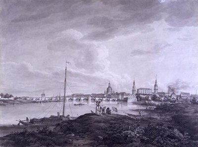 Vue de Dresde, c.1788 - Adrian Zingg