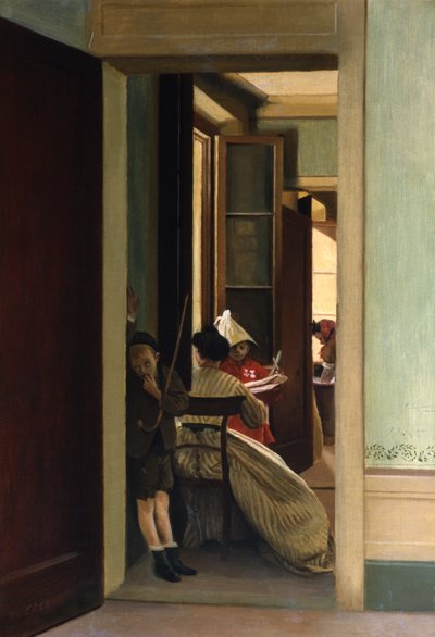 Le jeu interrompu - Adriano Cecioni