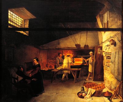 Intérieur de boulangerie - Adriano Trojani