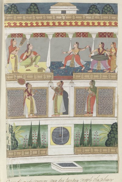 Axendi, femme du dixième moghol cha jehaan - Adrianus Canter Visscher