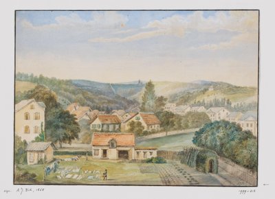 Vue de Soden-am-Taunus, Allemagne - Adrianus Johannes Bik